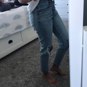 American eagle “vintage hi rise” jeans